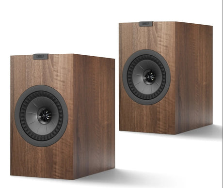 KEF Q150 WALNUT Diffusori da scaffale High End Ash Vinyl 100W (COPPIA) - TechSoundSystem.com