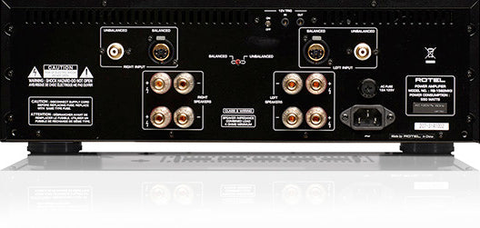 Rotel RB-1582 MKII amplificatore finale di potenza 200+200W RMS Componenti selezionati. Condensatori Slit-Foil - TechSoundSystem.com