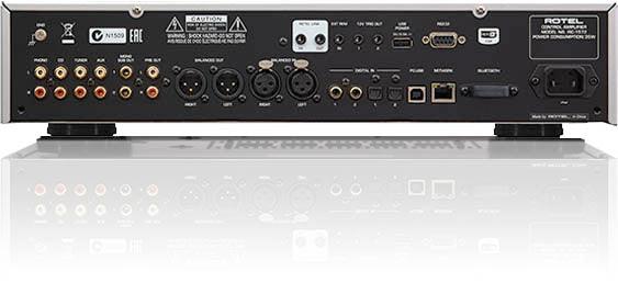 Rotel RC-1572 SILVER Preamplificatore stereo convertitore D/A 32bit/768KHz, trasformatore toroidale - TechSoundSystem.com