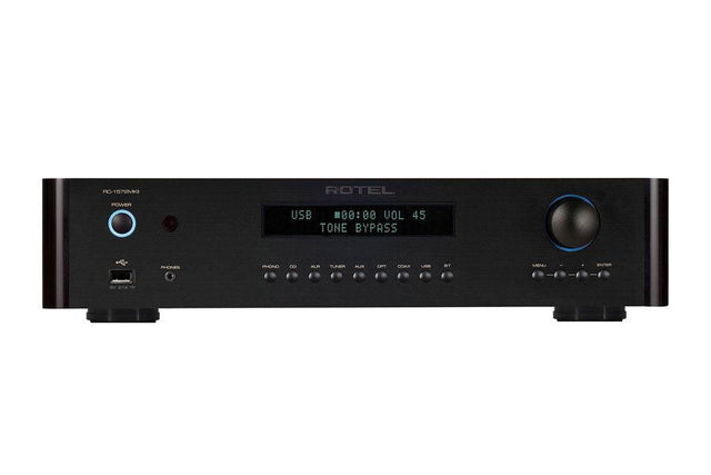 Rotel RC-1572 MKII Preamplificatore stereo con convertitore D/A 32bit/384KHz audiophile - BLACK - TechSoundSystem.com