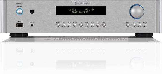 Rotel RC-1572 SILVER Preamplificatore stereo convertitore D/A 32bit/768KHz, trasformatore toroidale - TechSoundSystem.com