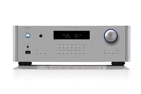 Rotel RC-1590 MKII SILVER Preamplificatore stereo con convertitore D/A 32bit/384KHz. Bluetooth aptX/AAC - TechSoundSystem.com