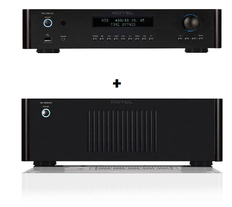 Finale + Preamplificatore ROTEL RC-1572 MKII + RB -1552 MKII BLACK **OCCASIONE**!!!!!! - TechSoundSystem.com