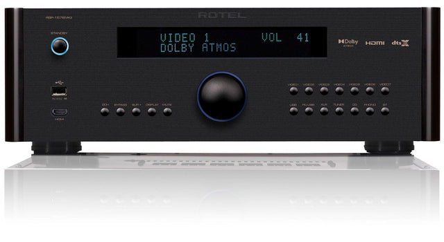 Rotel RSP-1576MKII BLACK Preamplificatore e Processore AV 14 ingressi audio e video 4K/HDR Dirac, Dolby Atmos e DTS:X - TechSoundSystem.com