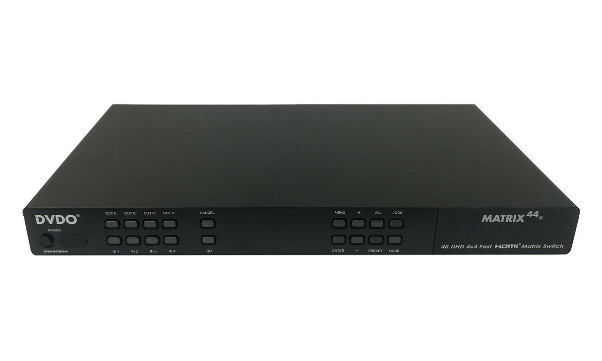 DVDO Matrix44 iScan Matrix 4x4 Matrice HDMI 4K, quattro ingressi quatto uscite - TechSoundSystem.com