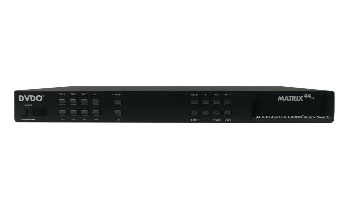 DVDO Matrix44 iScan Matrix 4x4 Matrice HDMI 4K, quattro ingressi quatto uscite - TechSoundSystem.com