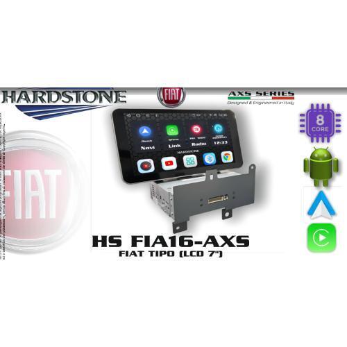 Hardstone HS FIA16-AXS *DEMO* Autoradio android per Fiat TIpo dal 2016 con Apple Car Play e Android Auto - TechSoundSystem.com