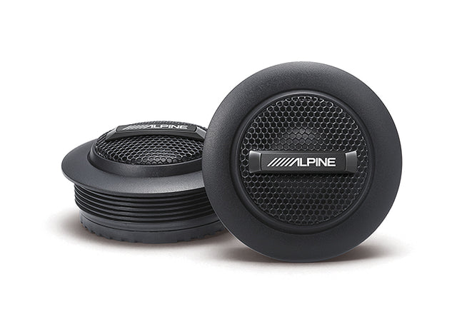 Alpine S-S10TW coppia tweeter per auto 1" 80W RMS cupola in seta serie S - TechSoundSystem.com