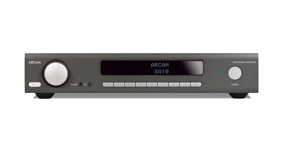 ARCAM SA10 Amplificatore integrato in Classe A/B. Potenza 2x50W,DAC Sabre ESS9016K2M a 32bit/192KHz - TechSoundSystem.com