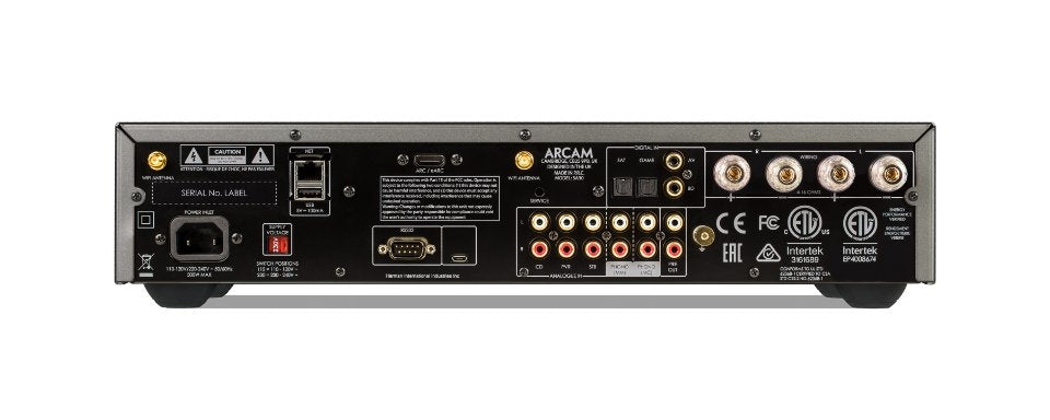 ARCAM SA30 Amplificatore integrato in Classe G. Potenza 2x120W con i primi 12W in classe A. Dirac Live con 3 profili assegnabili - TechSoundSystem.com