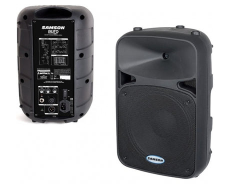 SAMSON AURO D208 CASSA ATTIVA AMPLIFICATA 200W DUE VIE INGRESSO MIC/LINE BILANCIATO