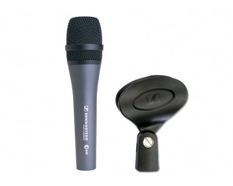 SENNHEISER E845 MICROFONO SUPERCARDIOIDE VOCE DINAMICO - TechSoundSystem.com