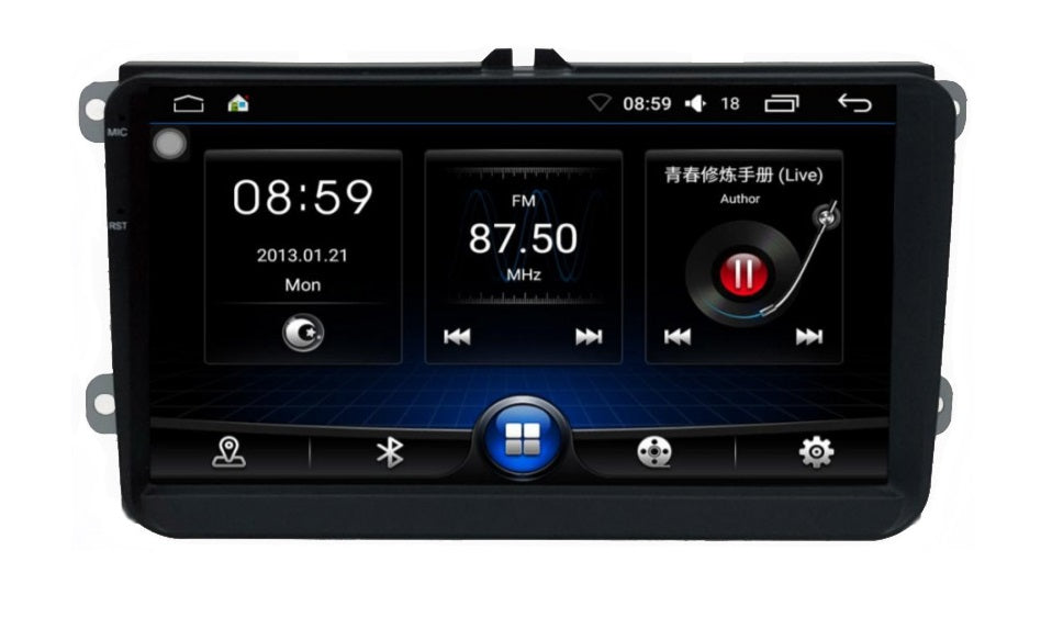 Hardstone HS VWG01-ELC4 autoradio Android 10.0 per veicoli Volkswagen - TechSoundSystem.com