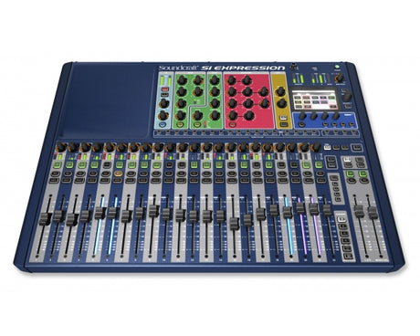 SOUNDCRAFT SI EXPRESSION2 MIXER DIGITALE MIDI 24 CANALI + ALIMENTATORE UNIVERSALE