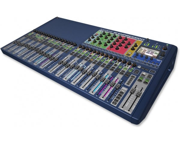 SOUNDCRAFT SI EXPRESSION3 MIXER DIGITALE MIDI 32 CANALI + 4 INGRESSI LINEA + ALIMENTATORE UNIVERSALE - TechSoundSystem.com