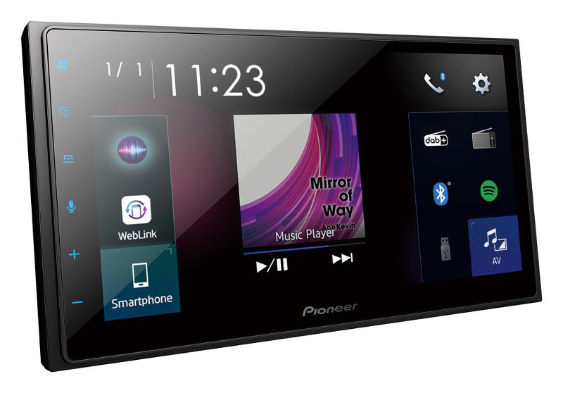 Pioneer SPH-DA250DAB autoradio 2 DIN 6.8" Apple CarPlay, Android Auto, WebLink