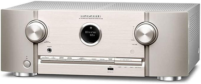 Marantz SR5015 DAB Silver Gold sintoamplificatore 8K HDMI2.1 con DAB+, 7x 180 Watts (6 ohms, 1%), WiFi 2.4 & 5.0, Bluetooth, BT - TechSoundSystem.com