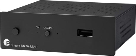 Pro-ject STREAM BOX S2 BLACK Streamer musicale di rete MP3, FLAC (24/192), WAV, AAC, ALAC, APE - TechSoundSystem.com