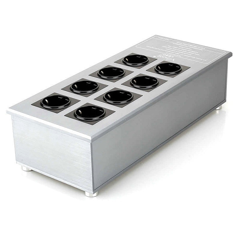 VIBORG AUDIO VE81 Ciabatta Hifi Filtrata E Protetta Da 3300W 8 Prese SHUKO Altissima Qualità - TechSoundSystem.com