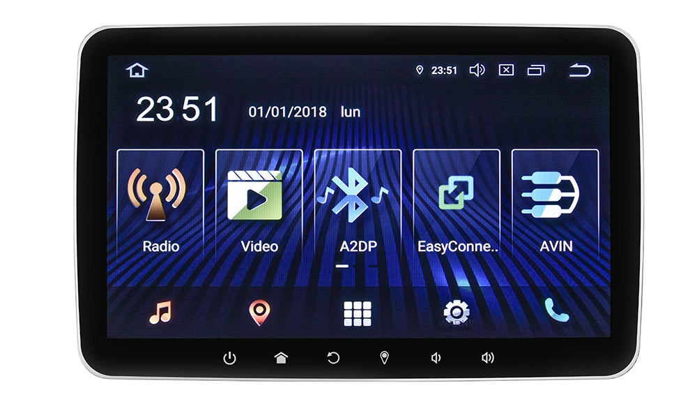 Phonocar VM052 Mediastation 1 DIN con monitor 10.1" HD, Bluetooth, GPS - TechSoundSystem.com