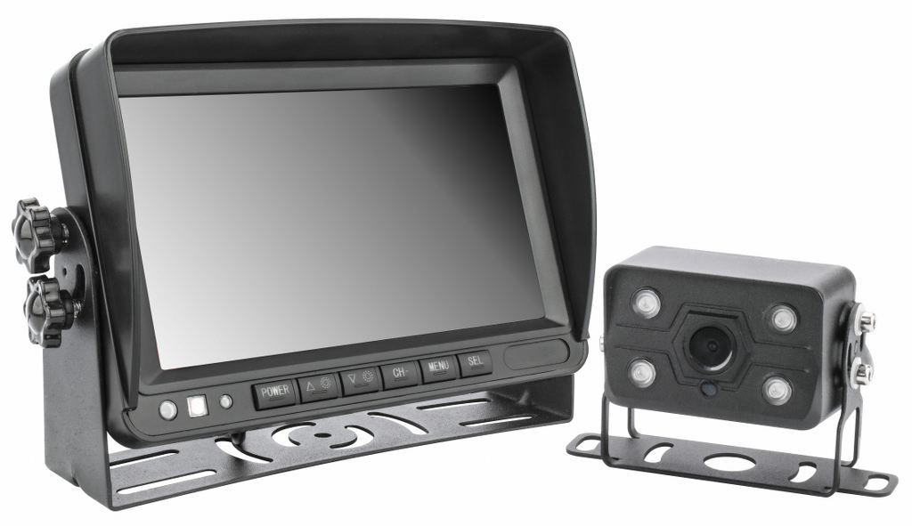 Phonocar VM166 kit retrocamera HD a infrarossi e monitor HD 7” IPS con DVR incorporato - TechSoundSystem.com