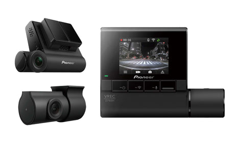 Pioneer VREC-Z710SH Telecamera da plancia a 1 canale, Full HD, 27,5 fps. Visione di 160° - TechSoundSystem.com