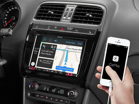 Alpine X803D-P6C autoradio per Volkswagen Polo 5 / GTI (6C) con mappe TomTom, Android Auto e Apple CarPlay - TechSoundSystem.com