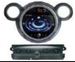 Hardstone HS BMN17-ALZ Autoradio per BMW MINI R60 (2011-2015) (FINITURA CD NERA) - TechSoundSystem.com