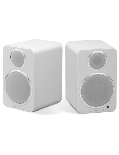 Wharfedale DS-2 Coppia diffusori attivi wireless Bluetooth, 15W x 2, woofer 75mm