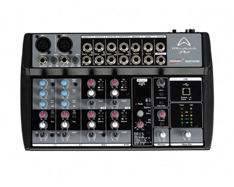 WHARFEDALE CONNECT 1002FXUSB BLACK MIXER 10 CANALI USB CON EFFETTI VOCE DIGITALI