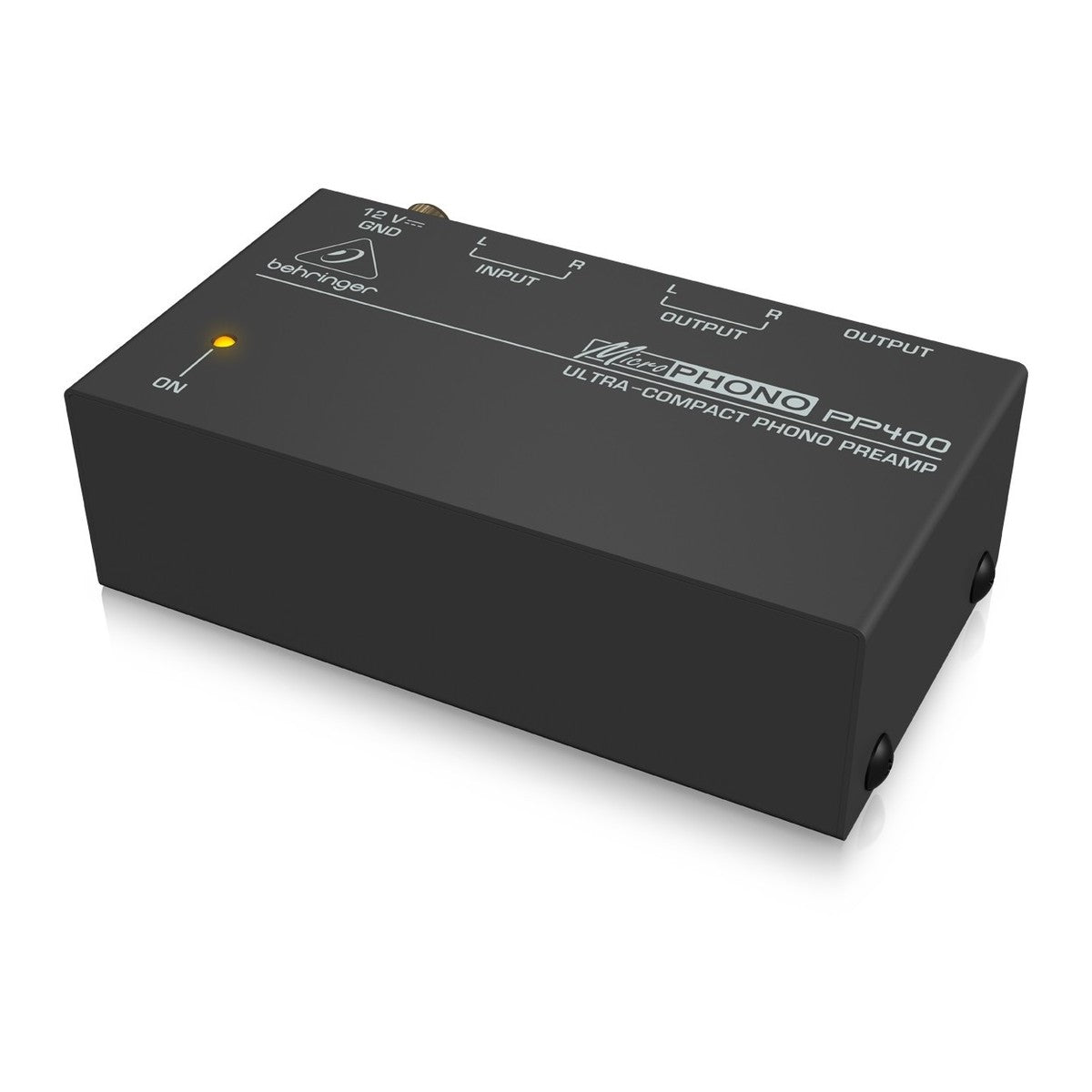 BEHRINGER PP400 MICROPHONO PREAMPLIFICATORE PER GIRADISCHI RIAA PHONO PRE