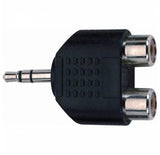 EXTREME ADA MJSM-2RF ADATTATORE MINI JACK MASCHIO 3,5 / 2 RCA FEMMINA - TechSoundSystem.com