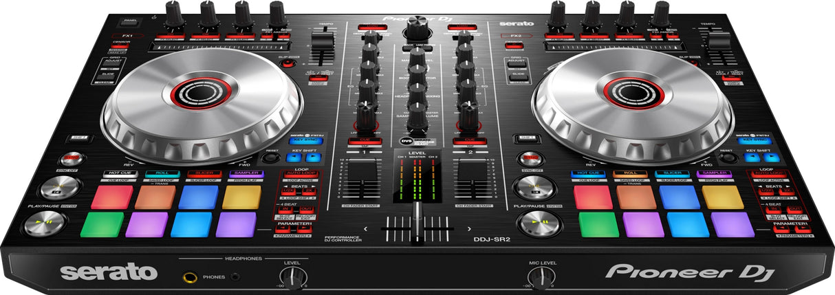 PIONEER DDJ-SR2 CONTROLLER DJ MIDI 2 CANALI PER SERATO DJ - TechSoundSystem.com