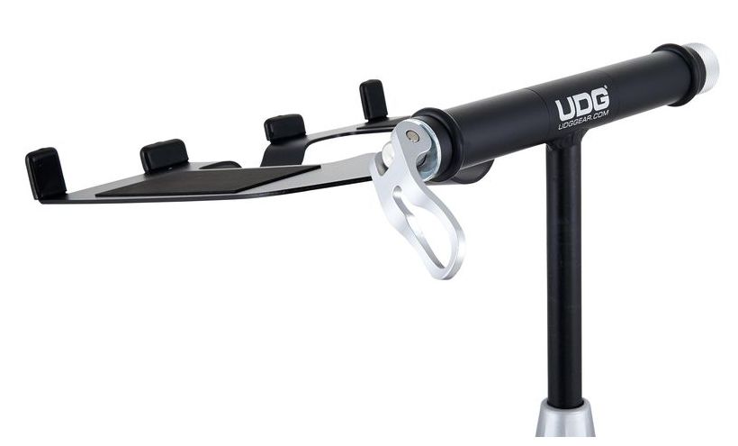 UDG U6010BL CREATOR SUPPORTO LAPTOP / CONTROLLER STAND ALLUMINIO NERO - TechSoundSystem.com