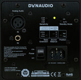 DYNAUDIO LYD-7-BK STUDIO MONITOR LYD7-BK NERA CASSA ATTIVA BIAMPLIFICATA 7"/1" 100 WATT - TechSoundSystem.com