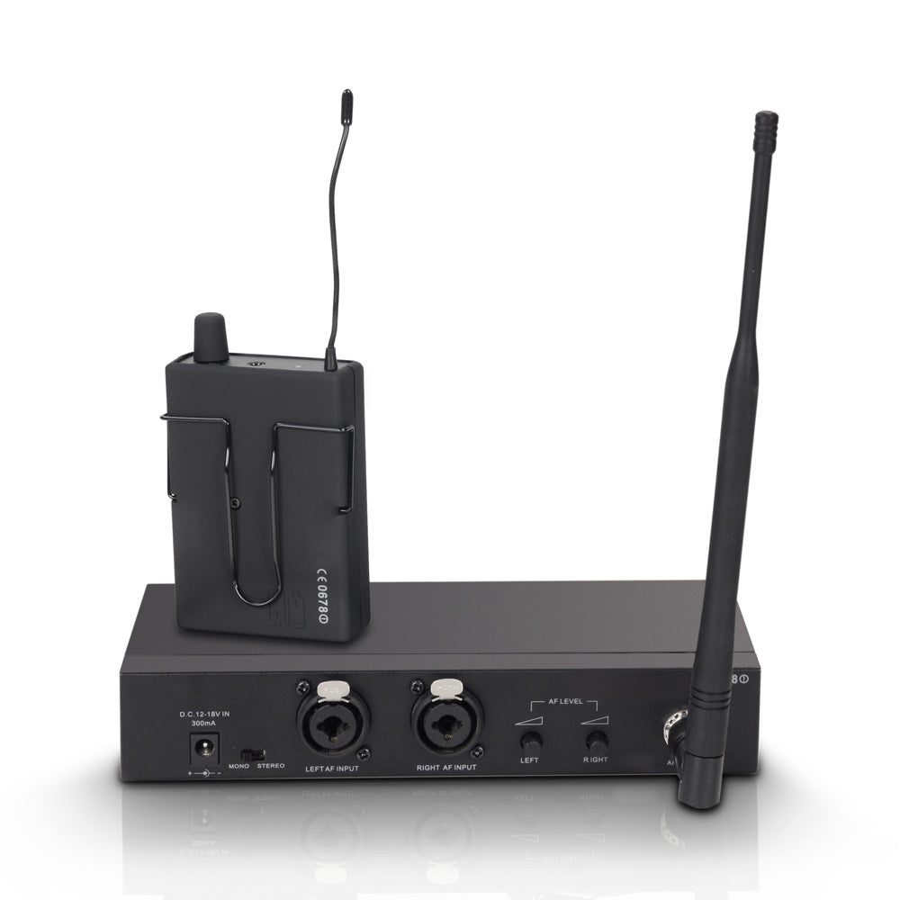 LD SYSTEMS MEI 100 G2 B5 SISTEMA WIRELESS IN EAR MONITOR UHF 584 - 607 MHZ - TechSoundSystem.com