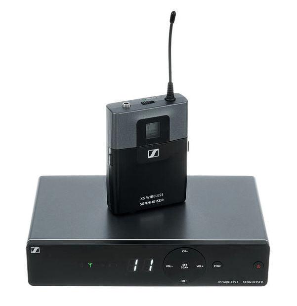 SENNHEISER XSW 1-908-E SISTEMA WIRELESS PER OTTONI TRASMETTITORE + RICEVITORE + MICROFONO UHF 821- 832 / 863 - 865 MHz - TechSoundSystem.com