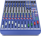 MIDAS DM12 MIXER LIVE E DA STUDIO 12 CANALI 8 MICROFONICI + 2 STEREO 2 AUX SEND EQ 3 BANDE MEDIO SEMI PARAMETRICO + PHANTOM POWER - TechSoundSystem.com