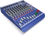 MIDAS DM12 MIXER LIVE E DA STUDIO 12 CANALI 8 MICROFONICI + 2 STEREO 2 AUX SEND EQ 3 BANDE MEDIO SEMI PARAMETRICO + PHANTOM POWER - TechSoundSystem.com