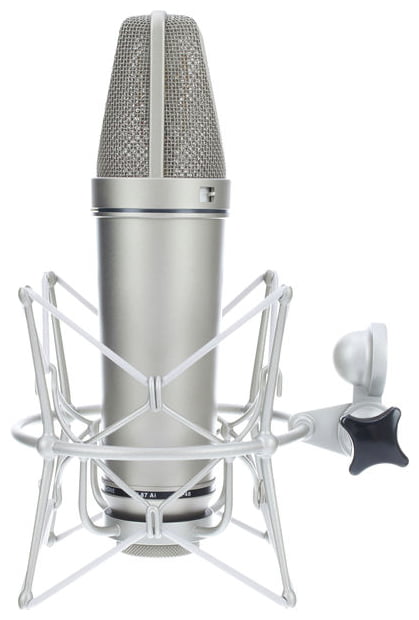 NEUMANN U87 Ai STUDIO SET MICROFONO A CONDENSATORE A DIAFRAMMA LARGO - TechSoundSystem.com