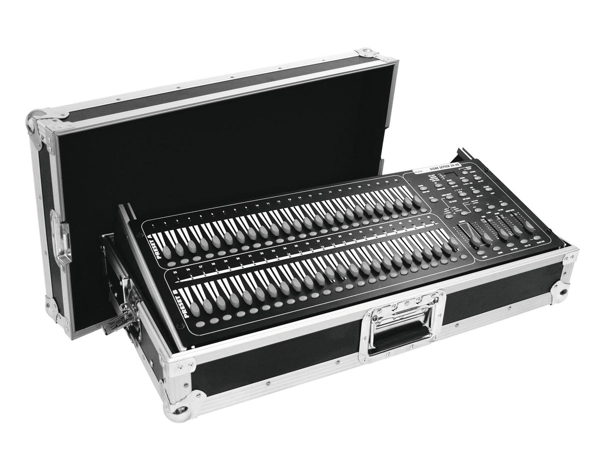 ROADINGER FLIGHTCASE PROFESSIONALE PER EUROLITE SCENE SETTER 24/48 IN MULTISTRATO LAMINATO 6MM - TechSoundSystem.com