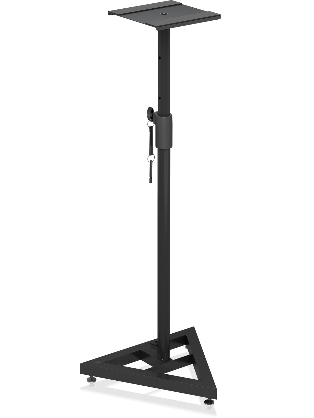 BEHRINGER SM5001 SUPPORTO CASSE MONITOR DA STUDIO STAND REGOLABILE BASE TRIANGOLARE PIEDINI ANTIVIBRAZIONI