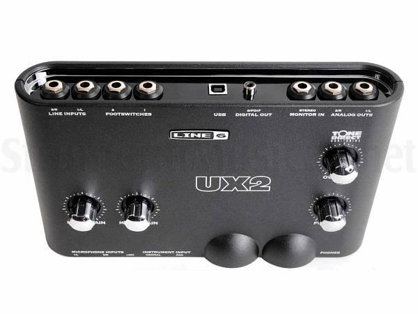 LINE6 POD STUDIO UX2 INTERFACCIA AUDIO USB2.0 PER CHITARRA, BASSO E VOCE - TechSoundSystem.com