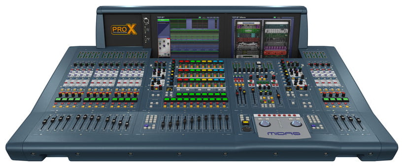 MIDAS PRO X-CC-TP MIXER DIGITALE LIVE 168 INGRESSI 99 CANALI MIX+ FLIGHT CASE - TechSoundSystem.com