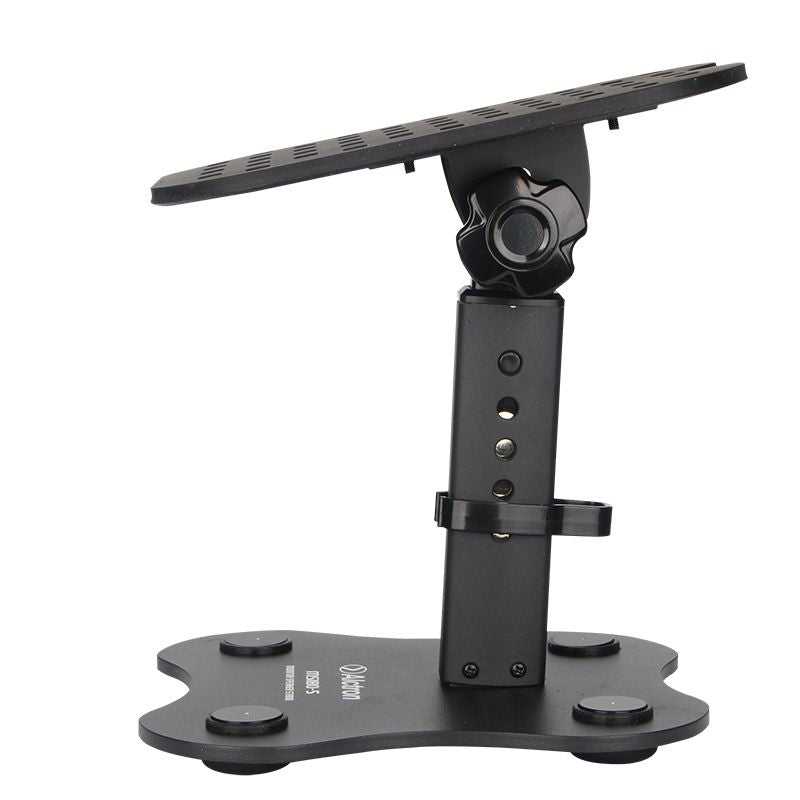 ALCTRON MS180-5 SUPPORTO MONITOR DA STUDIO SET ( COPPIA DI STAND ) IN METALLO REGOLABILE INCLINABILE ANTI SCIVOLO/VIBRAZIONI DESIGN - TechSoundSystem.com