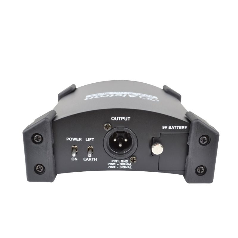 ALCTRON DI 100 DI-BOX ATTIVA 1 CANALE DI100 INPUT JACK XLR OUTPUT BILANCIATO XLR E LINK