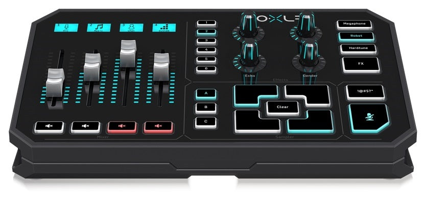 TC HELICON GO-XLR MIXER PORTATILE 4 PAD CANALI PLAY BROADCAST STREAM ONLINE