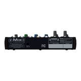 MACKIE MIX8 MIXER COMPATTO 6 INPUT 2 CANALI MICROFONICO + 2 CANALI STEREO JACK - TechSoundSystem.com