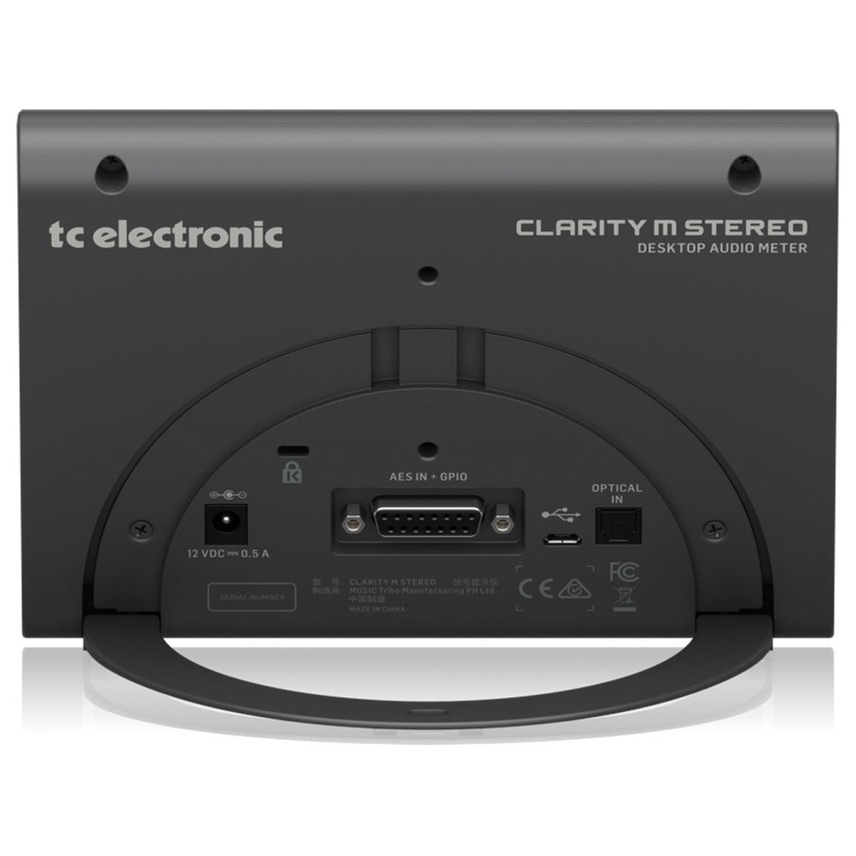 TC ELECTRONIC CLARITY M STEREO DESKTOP AUDIO METER MISURATORE DI LIVELLO STEREO DISPLAY HD 7" - TechSoundSystem.com