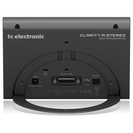 TC ELECTRONIC CLARITY M STEREO DESKTOP AUDIO METER MISURATORE DI LIVELLO STEREO DISPLAY HD 7" EX-DEMO - TechSoundSystem.com